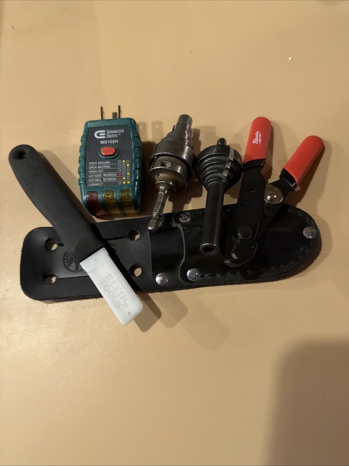 Electrical Tool Set of Six - Klein Tools and Milwaukee Tools