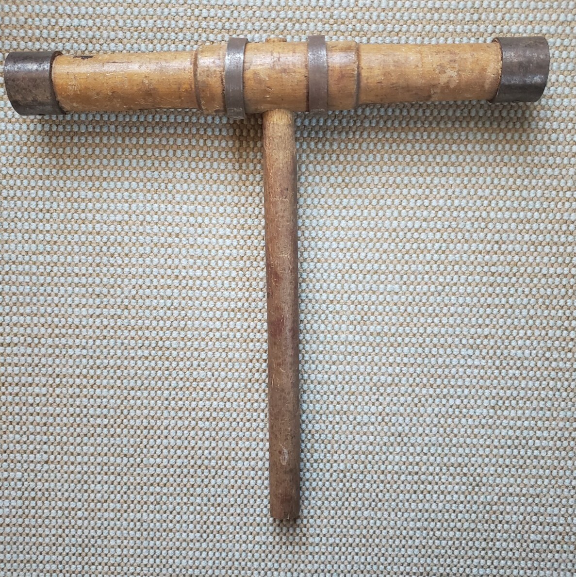 Antique Shipwright's Caulking Hammer Mallet Ship Builder Collector Tool RARE VG+