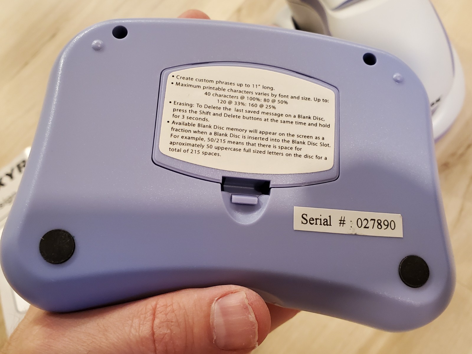 Oxyron Design Disc Maker - Good working condition