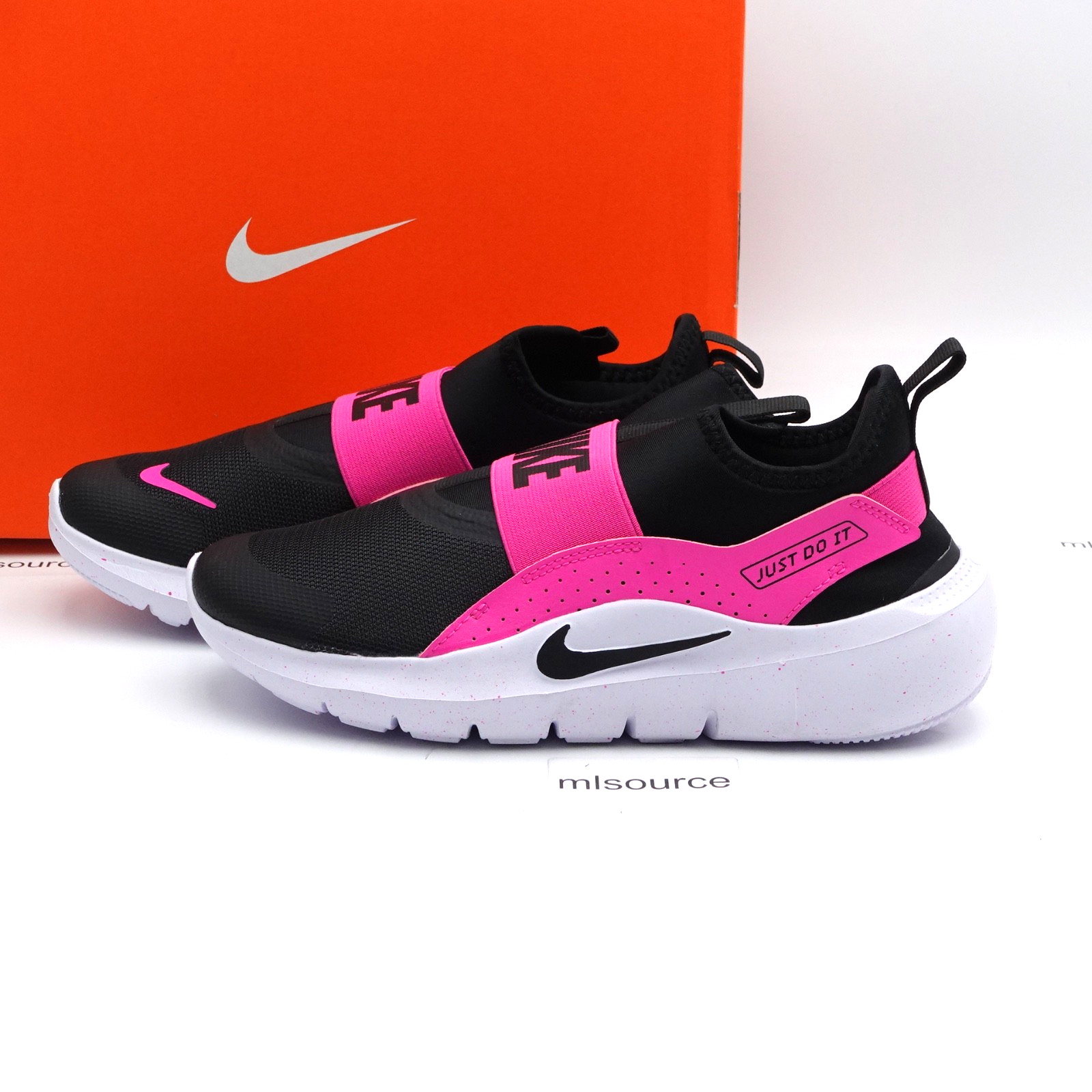 Size 6.5Y Youth / 8 Women's Nike Flex Runner 4 Pull-On Sneakers IF2893-604