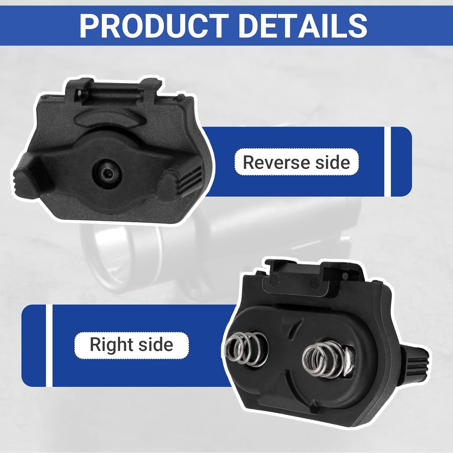 Flashlight Replacement Battery Door for Streamlight TLR1 and TLR2 Series Flashli