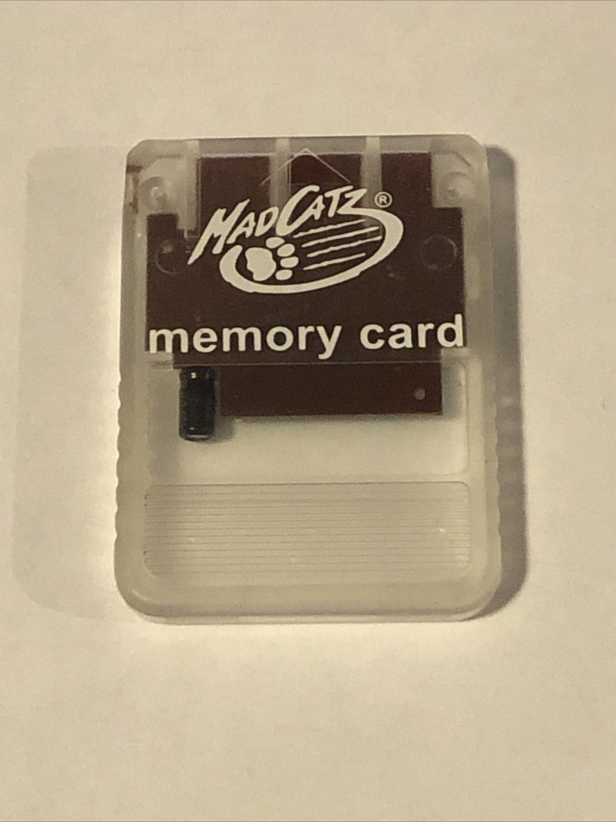 Mad Catz PlayStation 1 Memory Card - Tested! Free Shipping