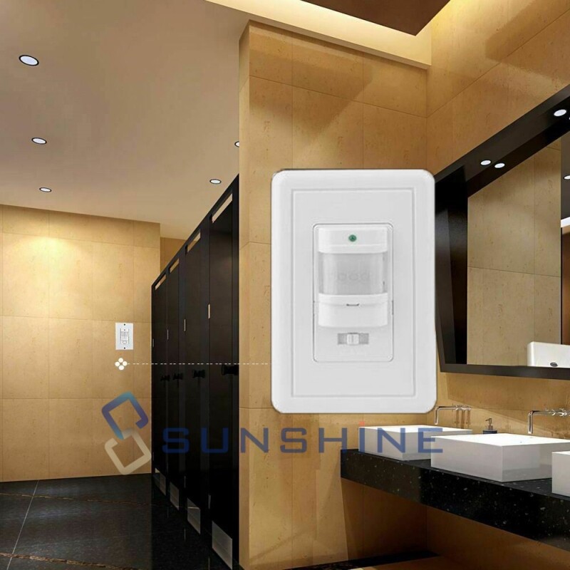 110V Automatic PIR Occupancy Motion Sensor Light Switch Auto On/Off Infrared