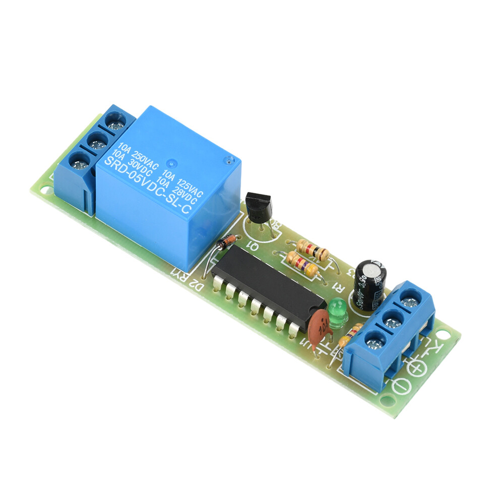 DC5V 1 Way Bistable Single Key Switch Relay Module High Level Self-Locking Relay