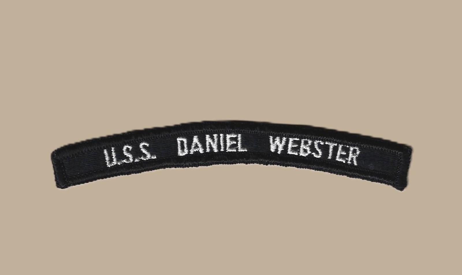 US Navy SSBN-626 USS Daniel Webster Submarine UIM Shoulder Rocker Tab (02)