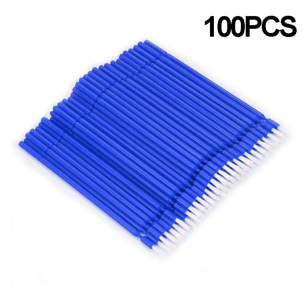 100 Pcs Dental Oral Disposable Micro Applicator Brush Tooth Applicator Bendable
