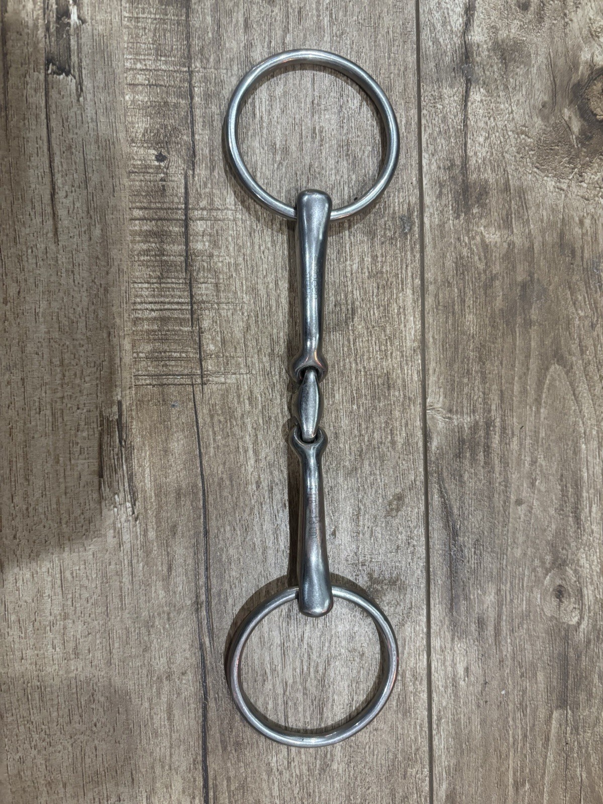 5 1/8” Stubben steel tech double jointed bradoon