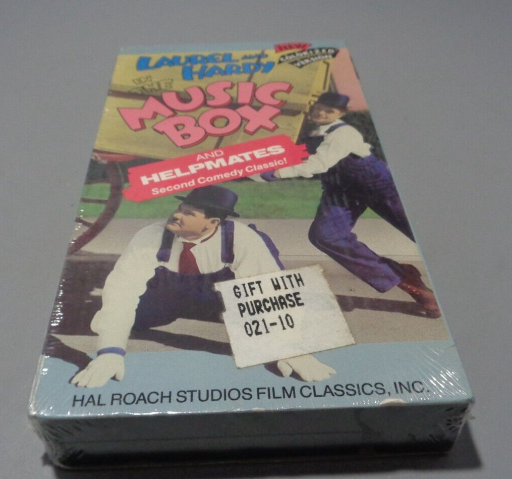 Laurel & Hardy in the Music Box VHS Movie Colorized Version