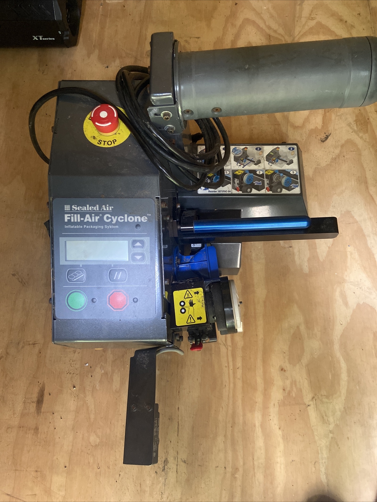 Sealed Air, Fill-Air Cyclone Packaging System UNTESTED