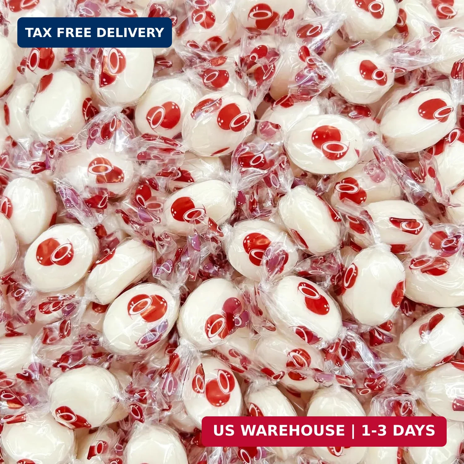 Coconut Candy, Hard Candy Individually Wrapped, 1 Lb Bag | Creamy Filling, Tropi