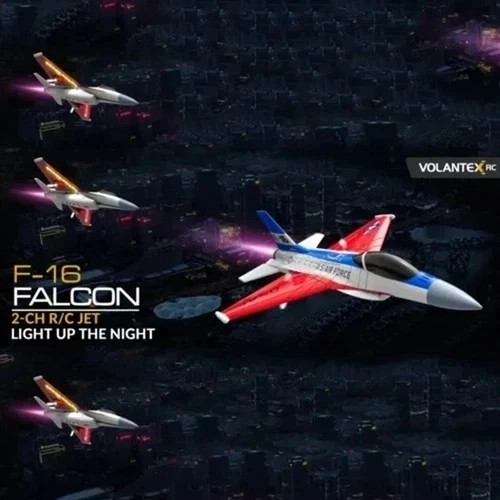 USA Volantex F16 EPP RC Airplane - 2.4GHz Easy Flyer, Ready Indoor/Outdoor Stunt