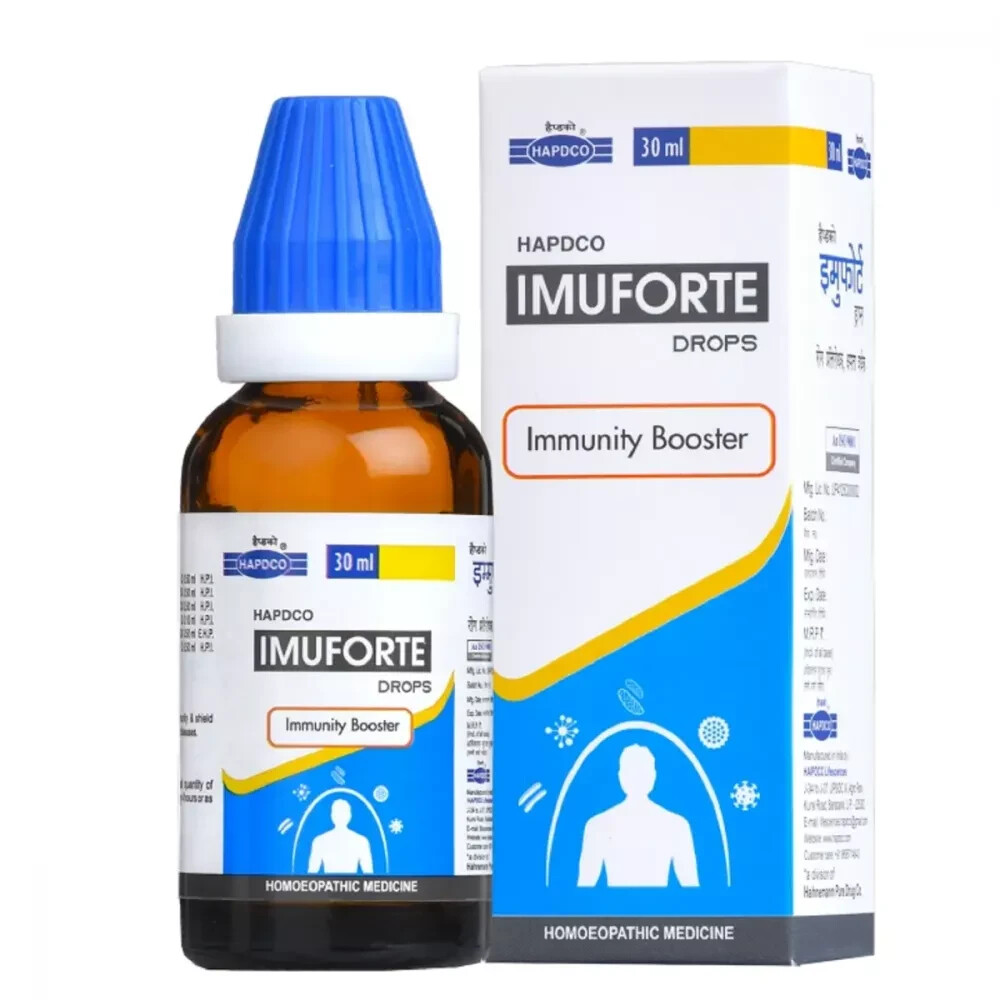 HAPDCO Immuforte Drops (30ml) Homeopathic Free Shipping World Wide