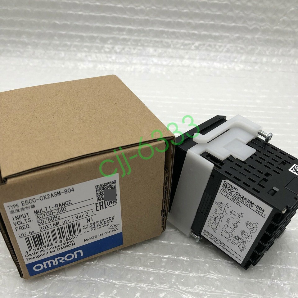 One OMRON E5CC-CX2ASM-804 Temperature Controller 100-240VAC New In Box