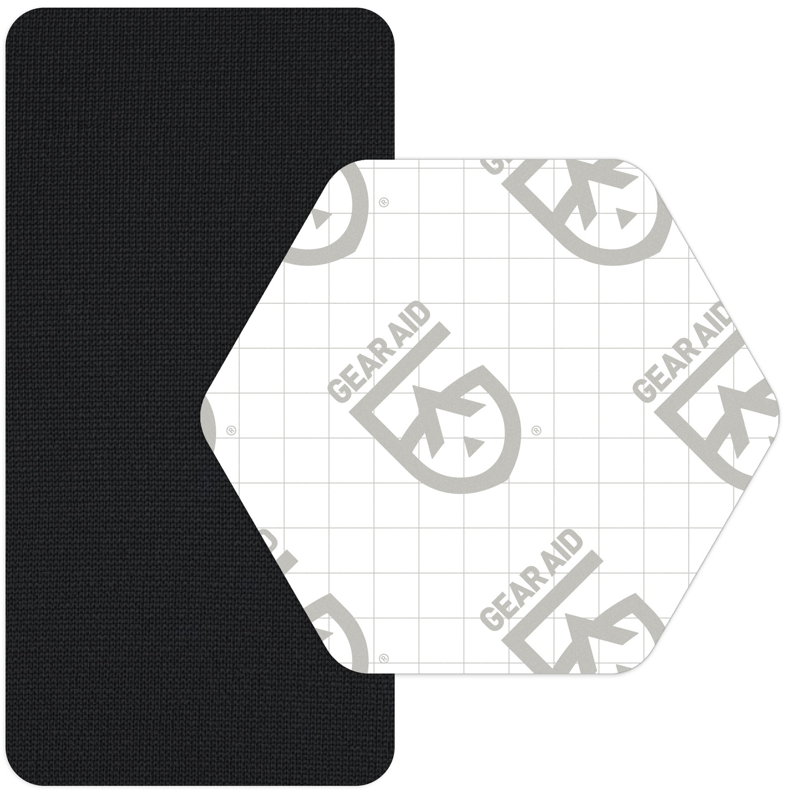 Gear Aid GORE-TEX Patches: 2.5 Hex and 4" Rectangle (2-Pack)