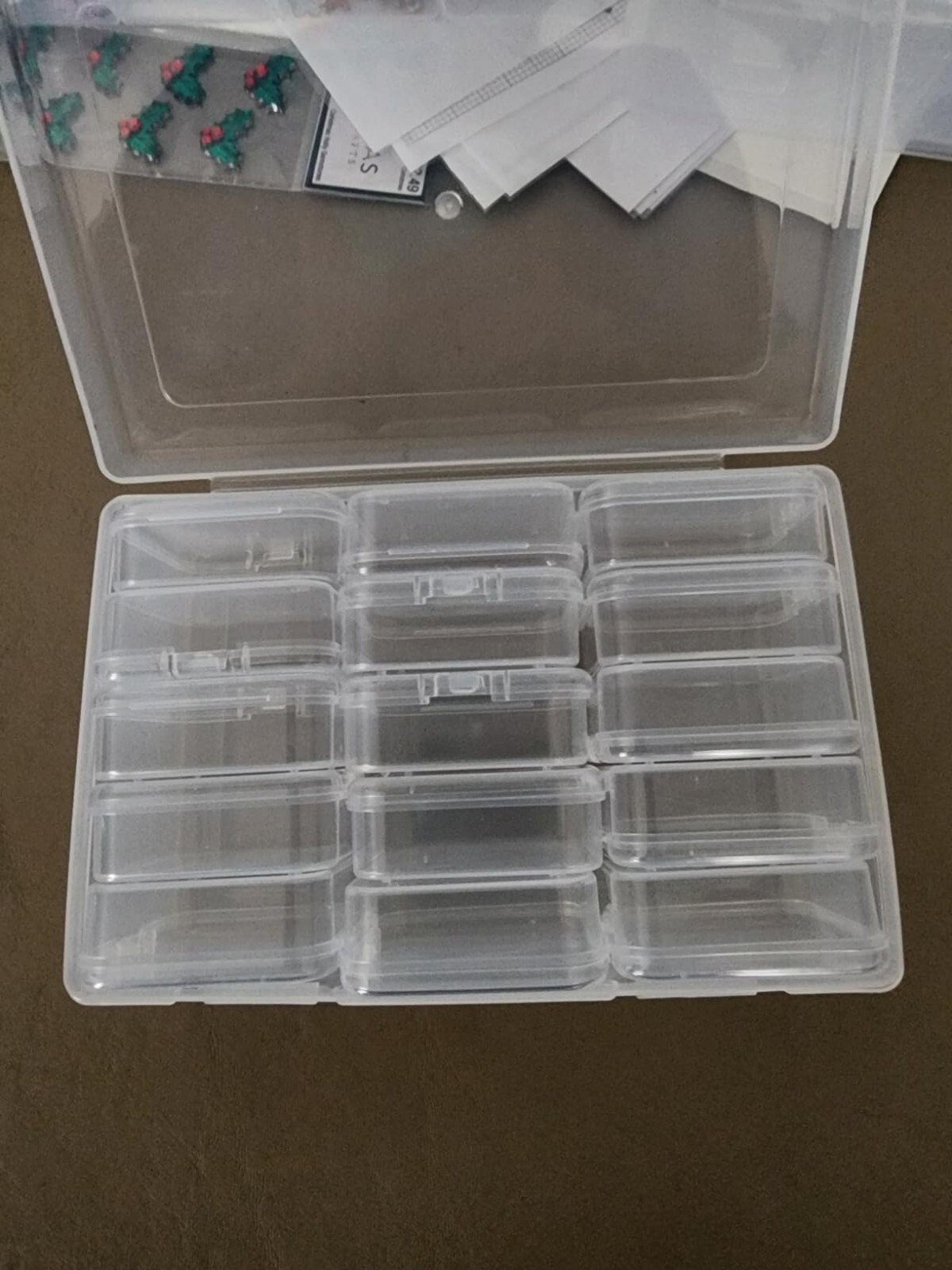 Small Bead Organizers and Storage Containers, 16 Pcs (6.7" L x 4.4" W x 2.4" H