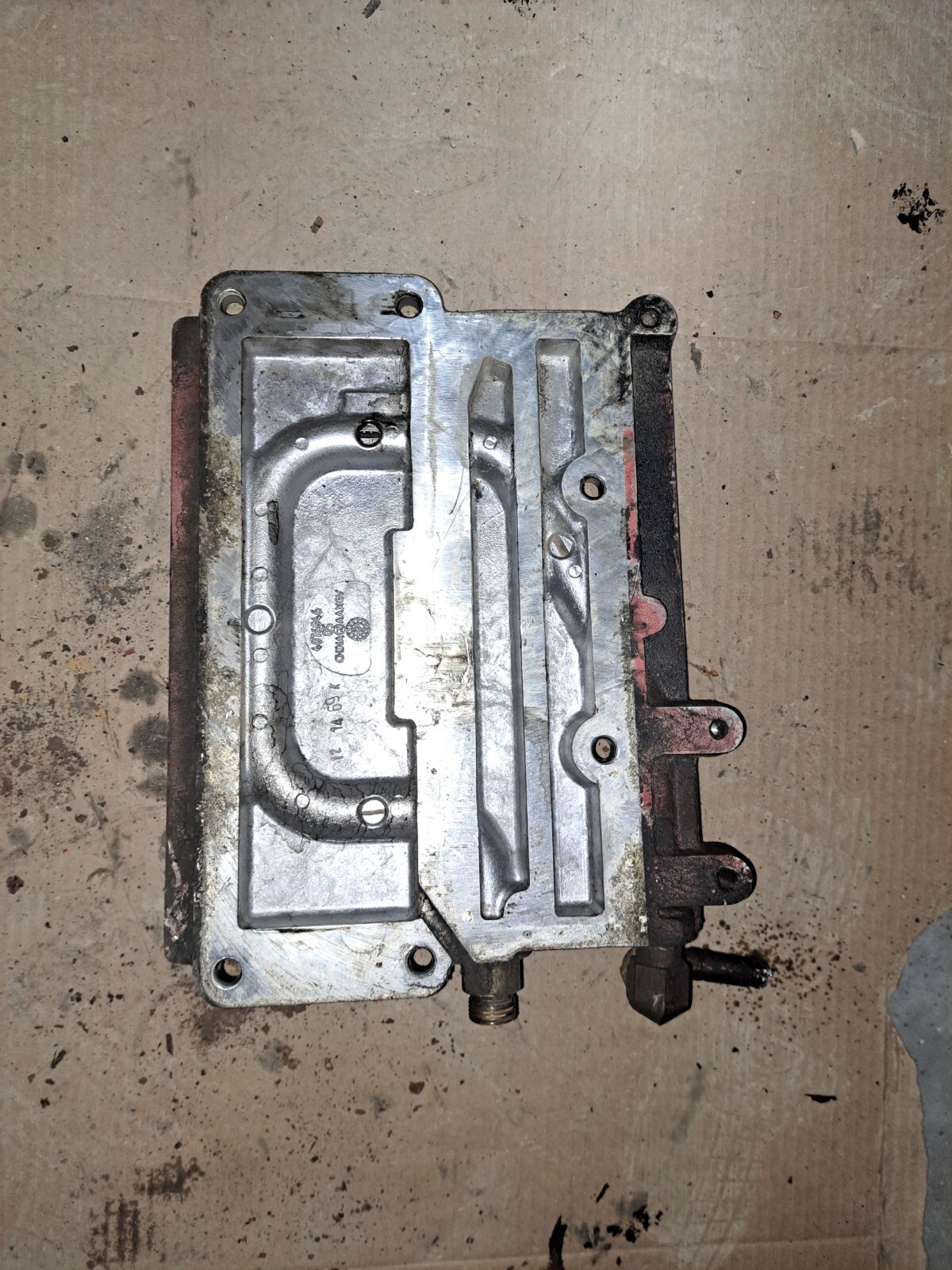 Cummins ISX ECM Cooling Plate 4076946