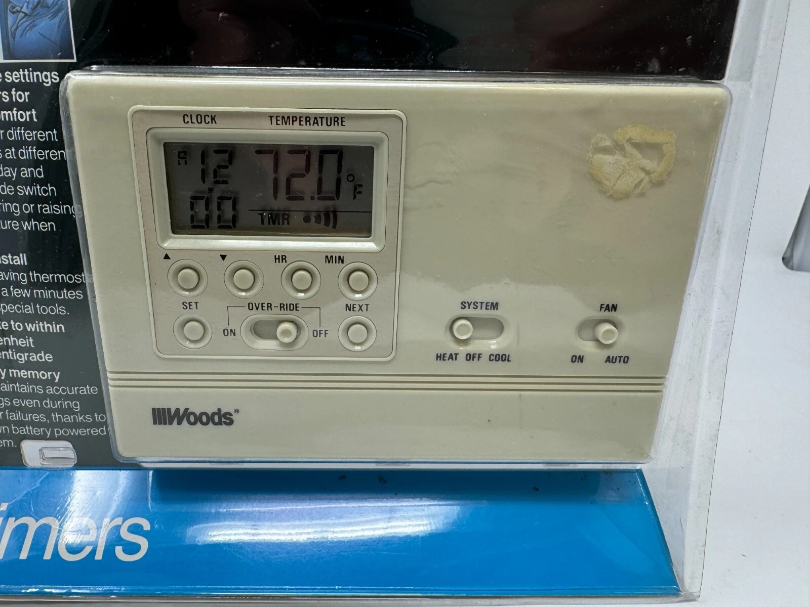 Woods Digital Programmable Thermostat 1484 - White