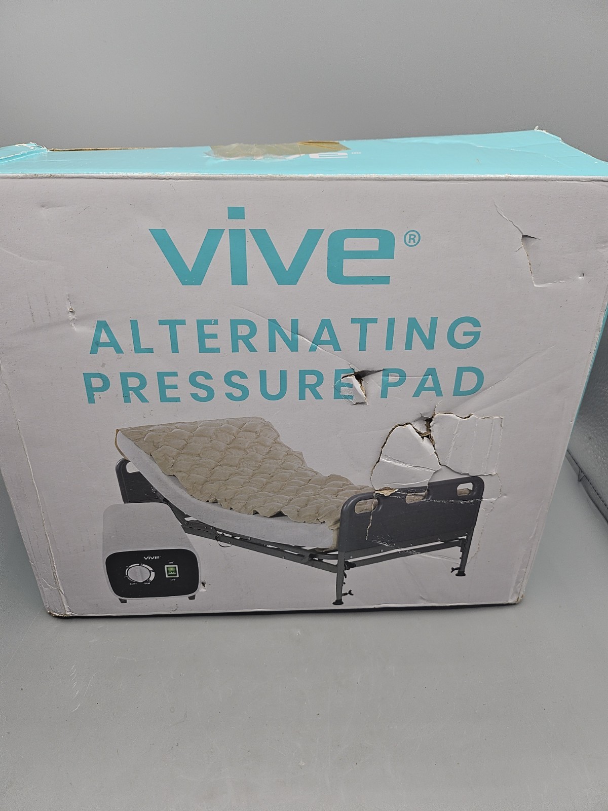 Vive Alternating Pressure Pad, Includes Mattress Pad and Electric Pump System