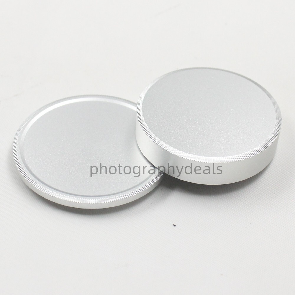 Silver Metal M42 Lens Rear Cover Camera Body Cap for M42 42mm Screw Mount Lens