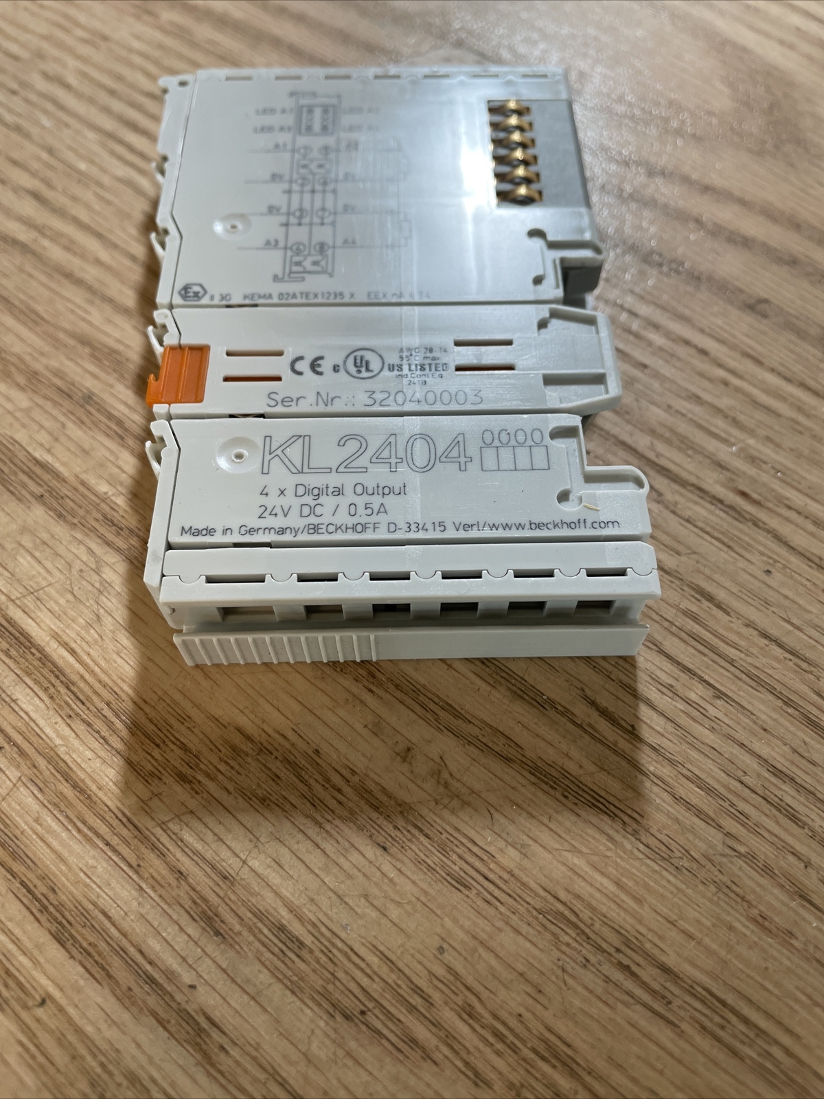 Beckhoff KL2404 4 x Digital Output 24DC 0.5A