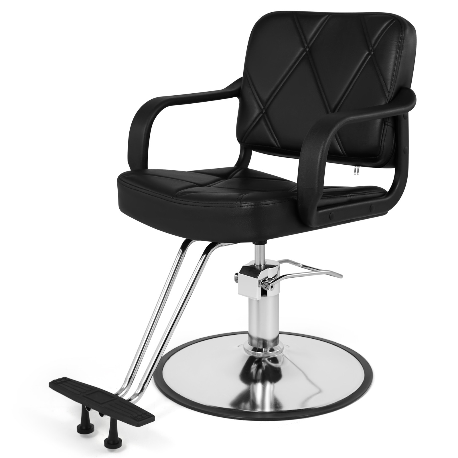 Black Classic Salon Hydraulic Barber Chair Beauty Spa Hair Stylist