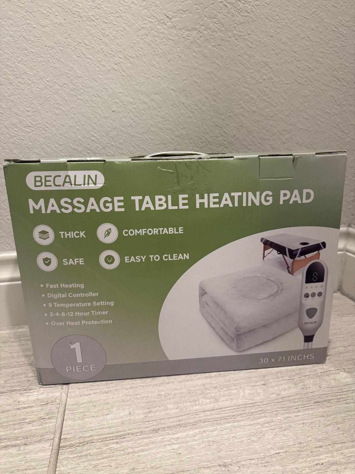 Professional SPA Massage Table Warmer with Timer & 9 Heat Settings