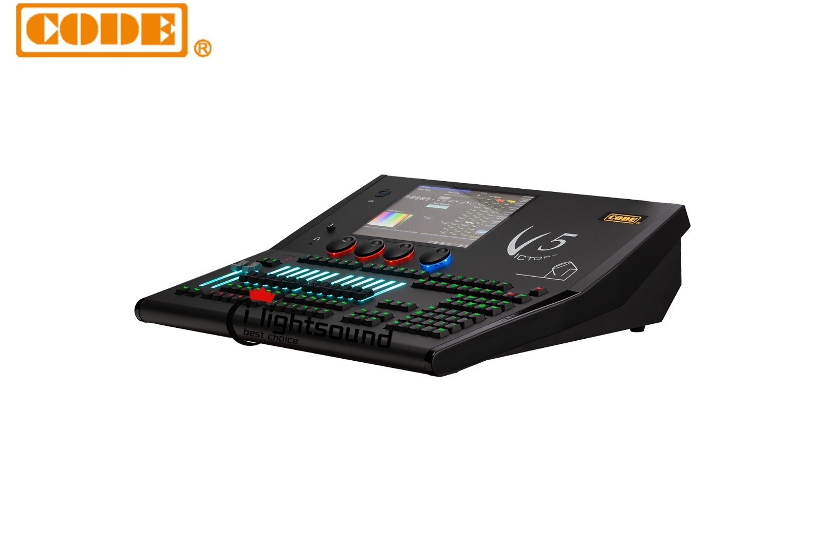 Code victory 5 light controller dmx512 console for stage dj show studio /case