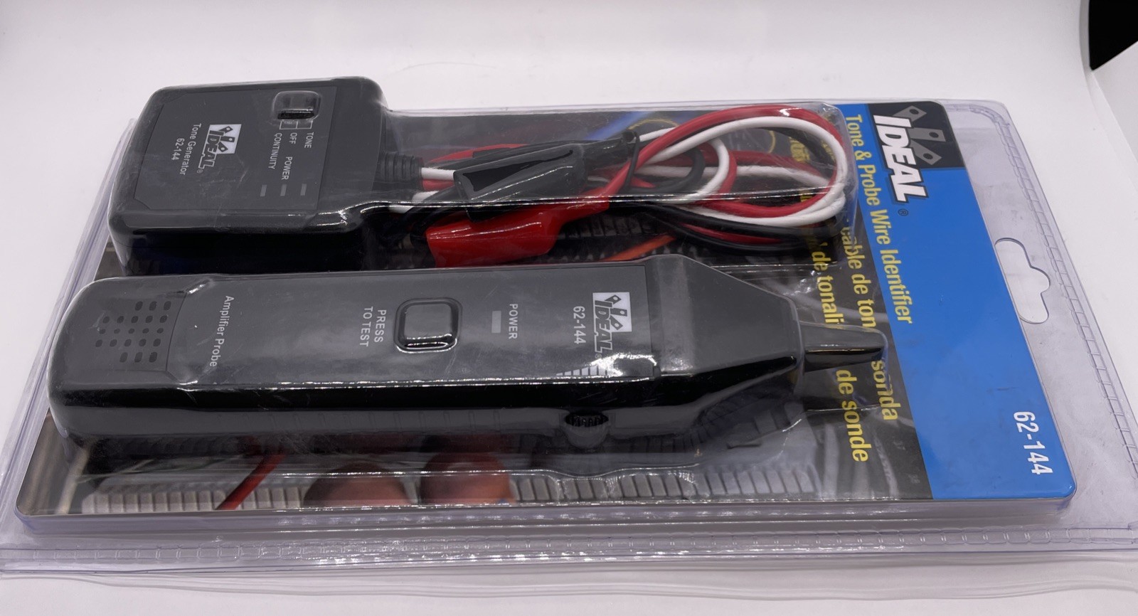 IDEAL Tone & Probe Wire Identifier 62-144 Tone Generator And Amplifier Probe