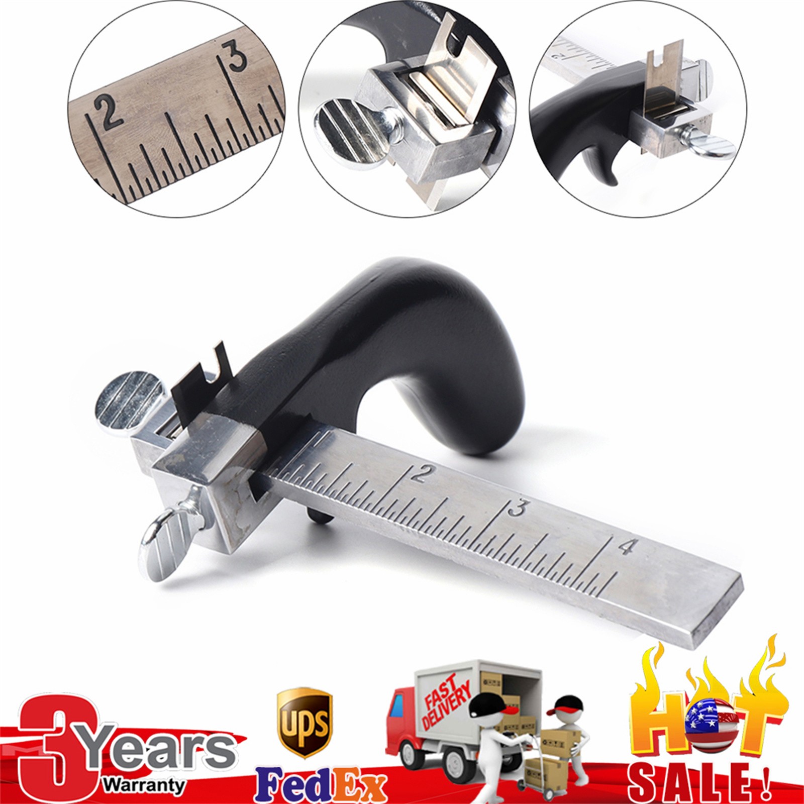 Leather Strap Cutter Splitter Machine Leather Belt Strip Cutting Skiver Tool