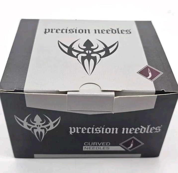 Precision Needle Curved Piercing 18 Ga Needles Pt 097 Surgical Steel