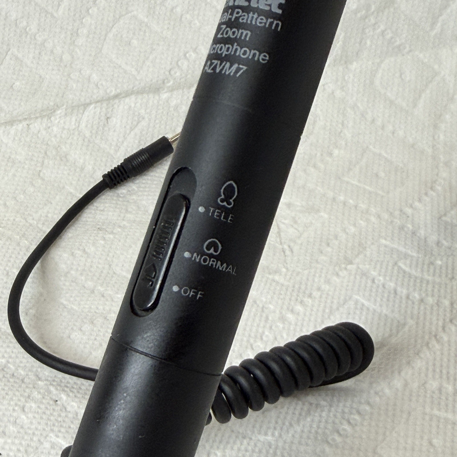Dual Pattern Zoom Microphone AZTECH AZVM7 Works Well VIntage