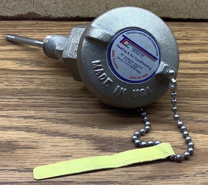 TCC J49G-S4C02 (3/4) 09-801-34 THERMOCOUPLE PROBE SENSOR 2.5”