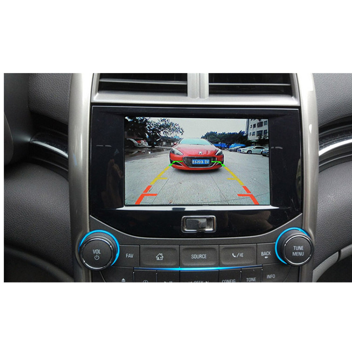 Night Vision Back Up Camera Waterproof Reverse Rear-View Cam 170° Wide-angle