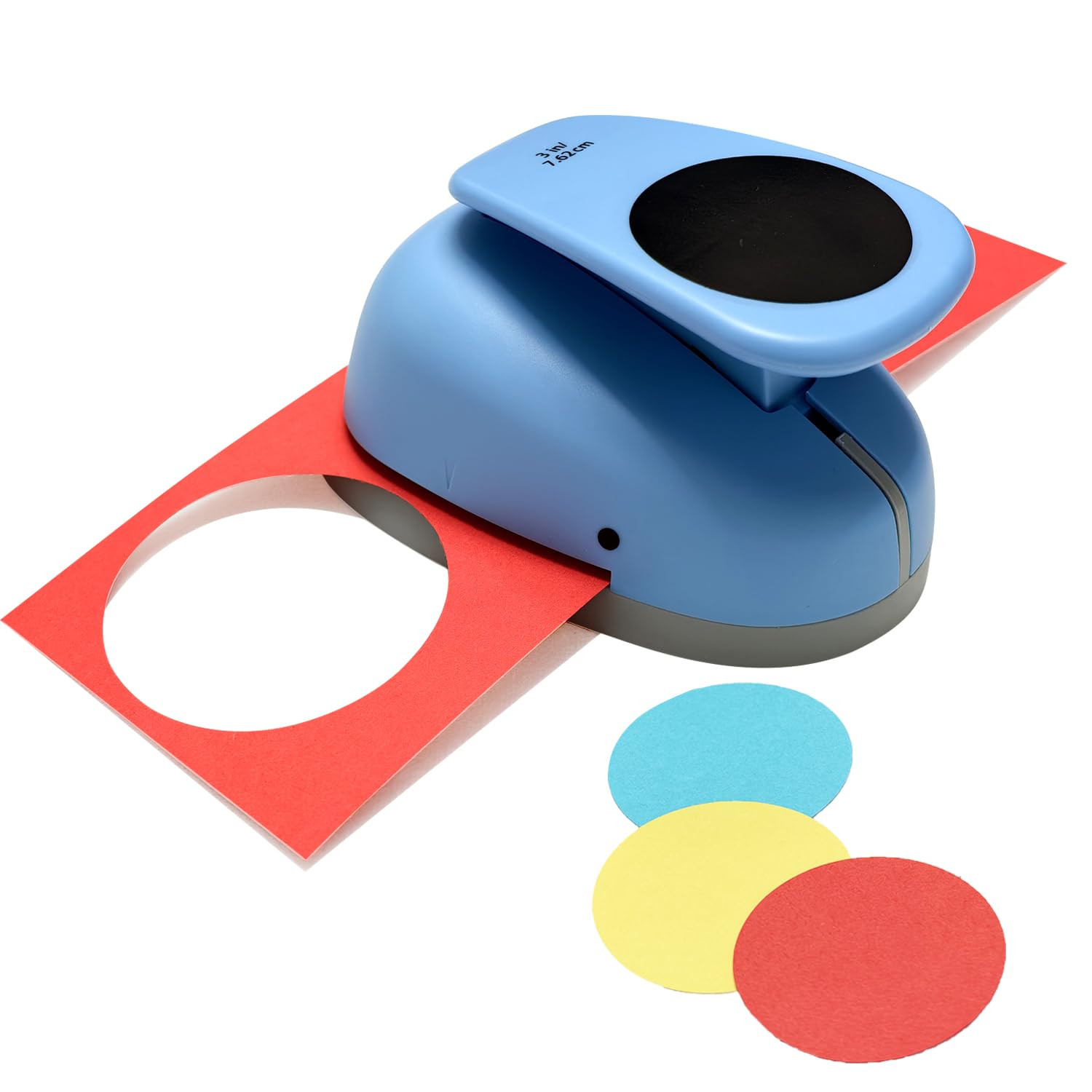 Circle Punch, Paper Punch,3" XL Size Circle Hole Punch Cutters for for Paper Cra