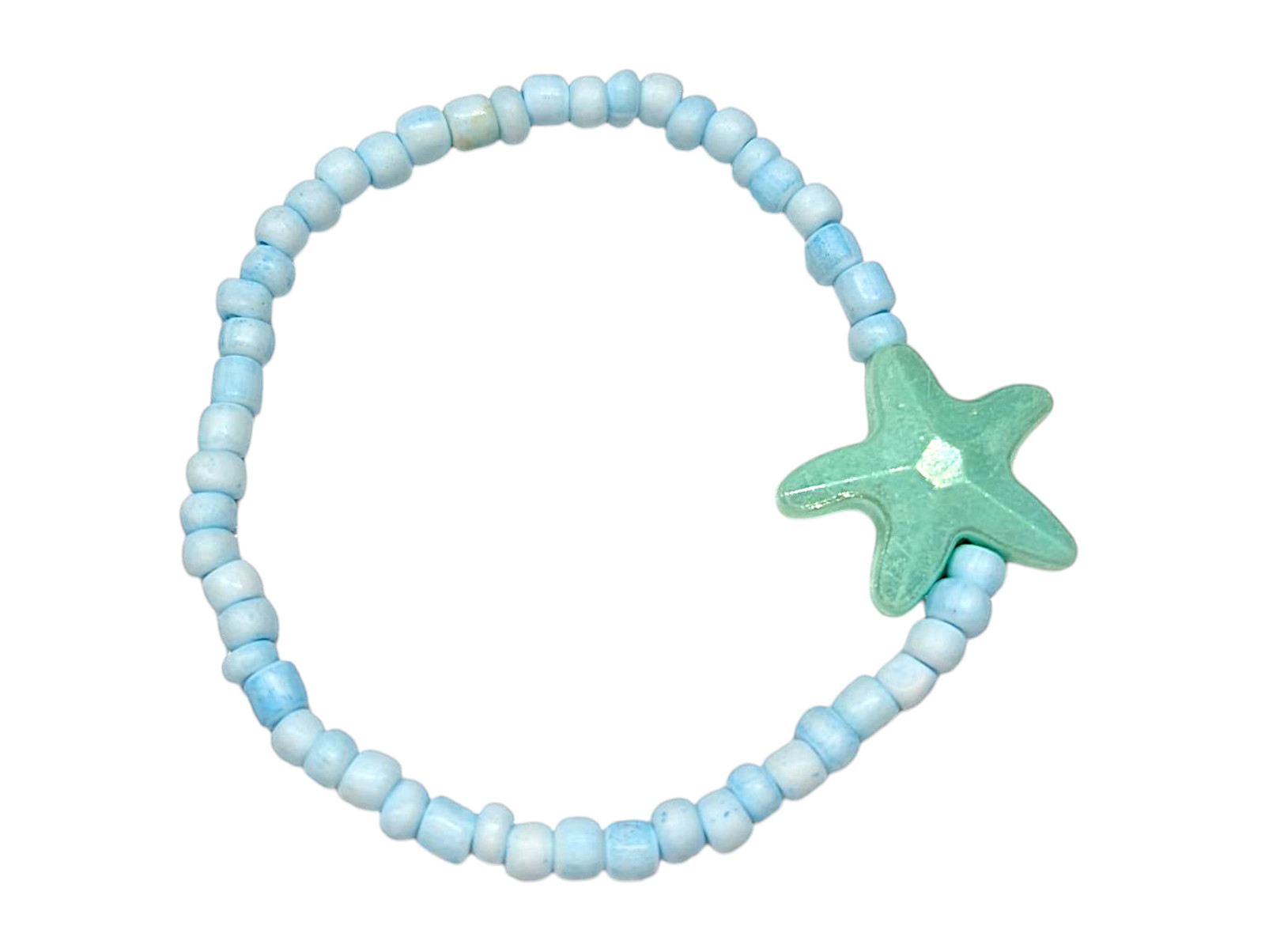 Powder Blue Starfish (Random 3) Bracelet
