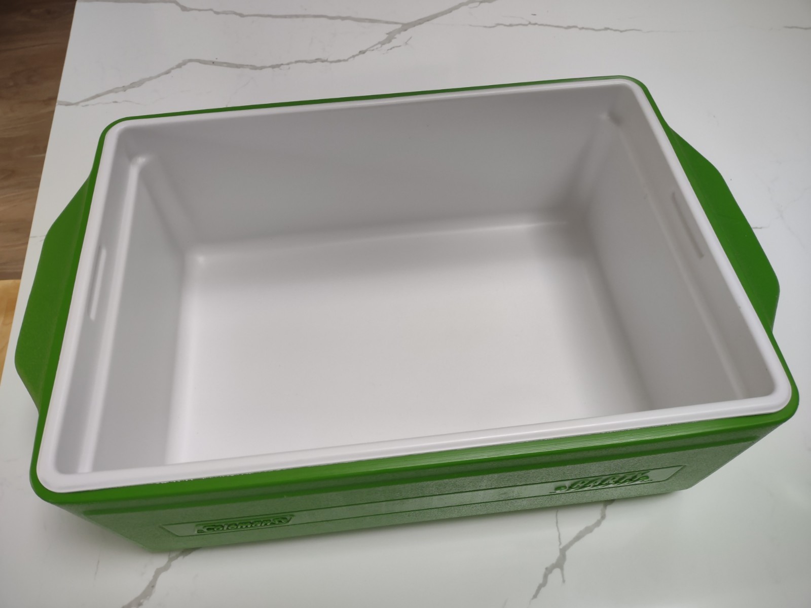 Coleman Party Stacker Cooler 6225 Green 24 Can USA Stacking Pristine!!