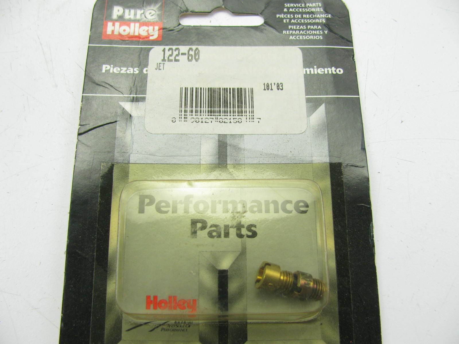 Holley 122-60 Carburetor Main Jet - 1/4-32 Thread, .060" Jet Size
