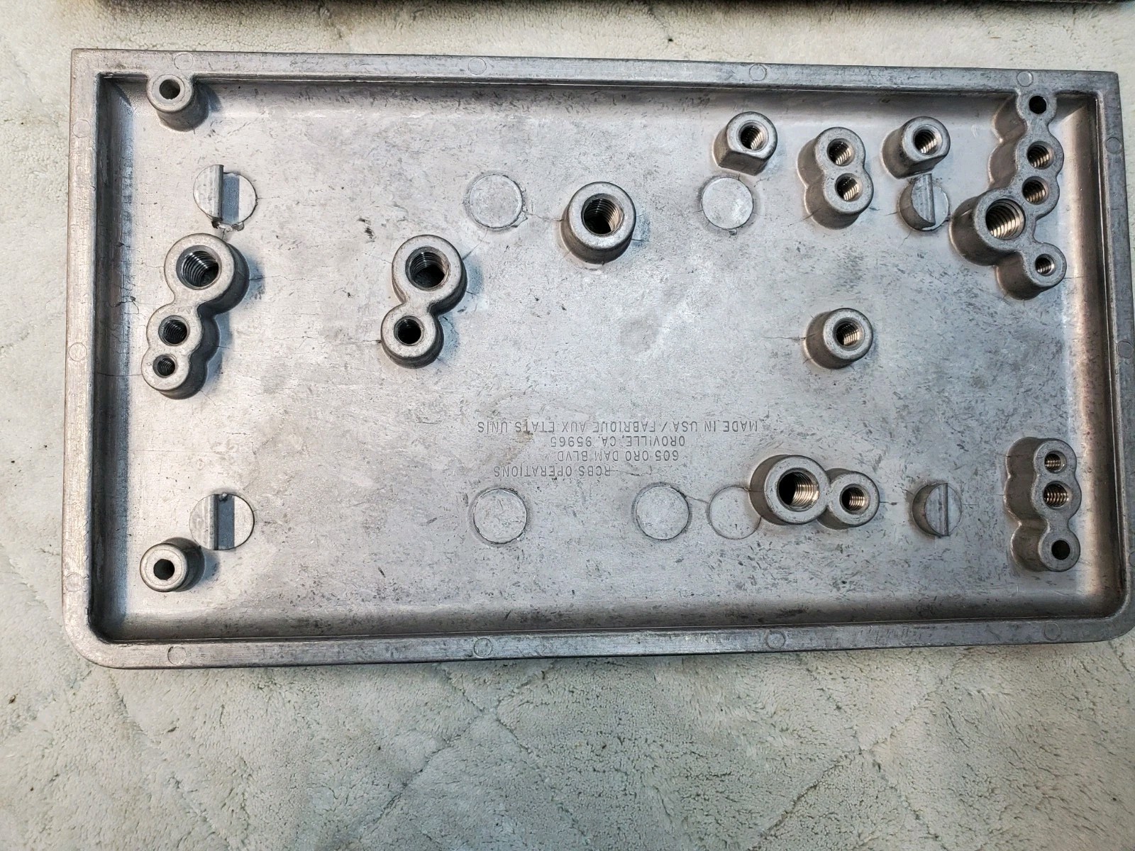 RCBS 09282 Accessory Base Plate-3 Reloading Bench Mounting Plate ,NEW