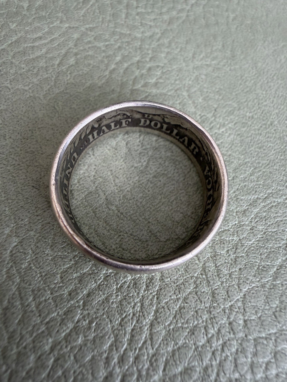 Half Dollar Coin 1908 Ring
