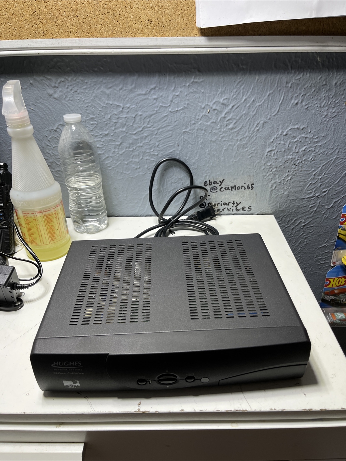 HUGHES SILVER EDITION HIRD-E1 DIRECTV SATELLITE RECEIVER WITH POWER CORD