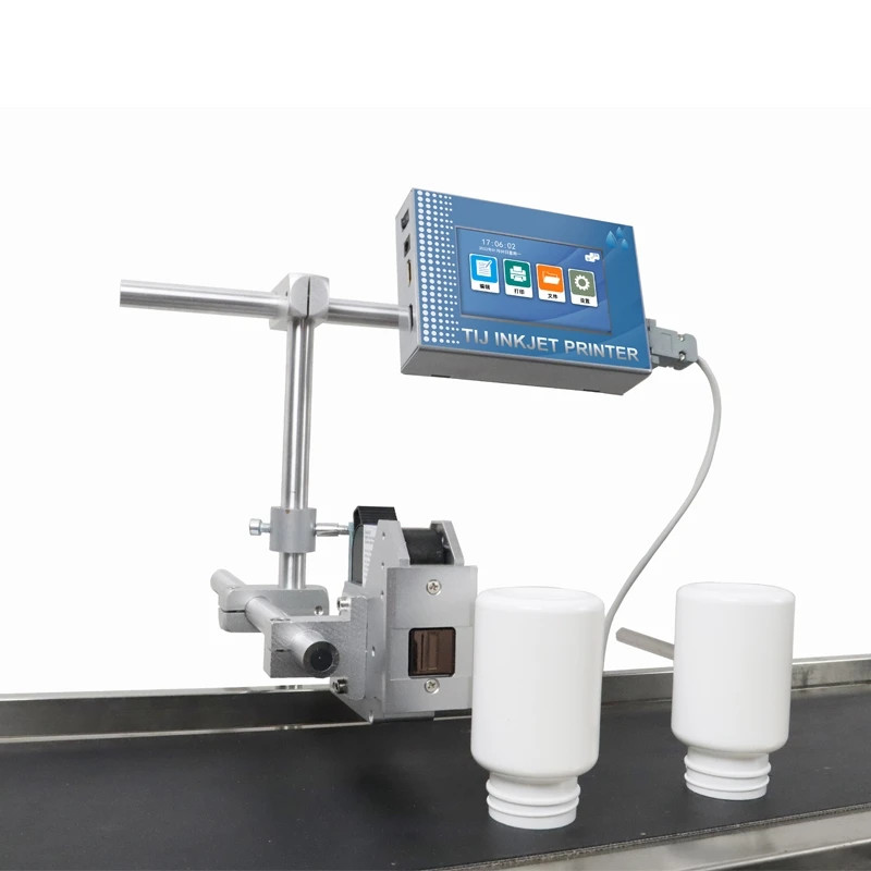 Online Inkjet Printer Production Line Coder Plastic Packaging Card Date