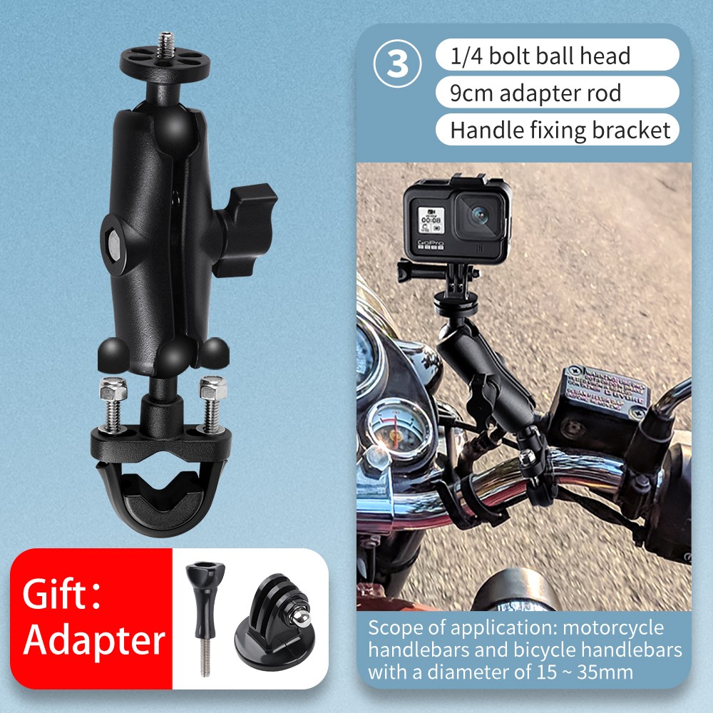 Motorcycle Bracket Gopro Bracket Insta360Oner Accessories 360 Panoramic Sports C