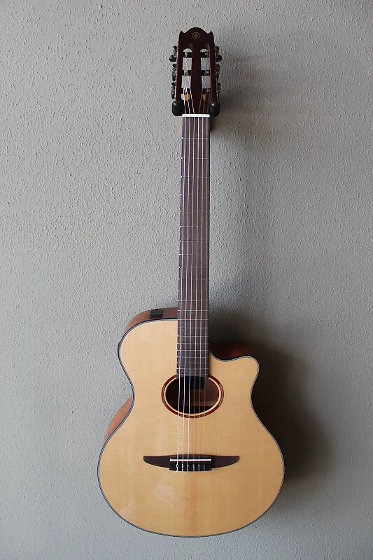 Brand New Yamaha NTX1 Acoustic/Electric Classical Guitar with Gig Bag - Natural