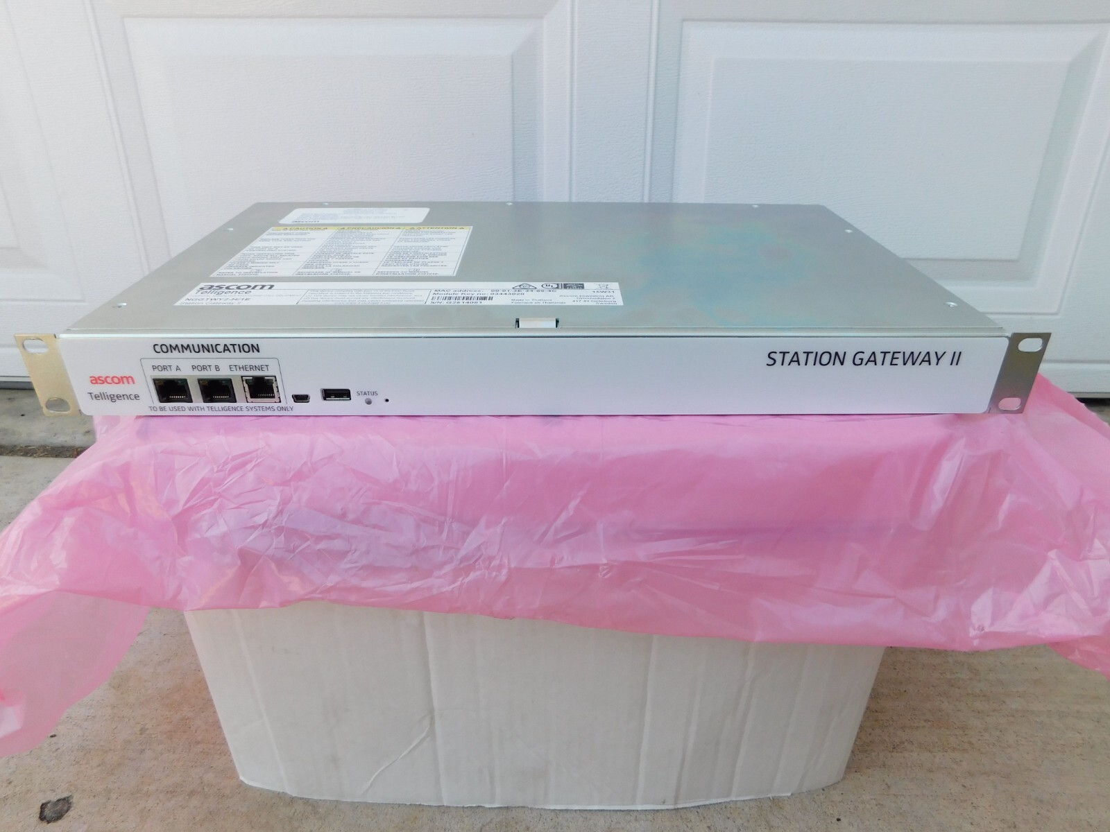 ASCOM TELLIGENCE NGGTWY2-H/1E HOSPITAL/NURSE SIGNALING STATION GATEWAY II 2