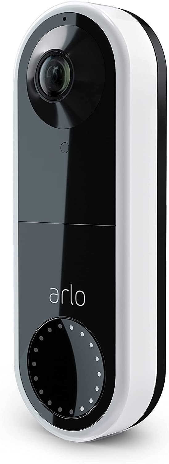 Arlo Essential Wired Video Doorbell HD Video, 180° View, Night Vision (AVD1001)™