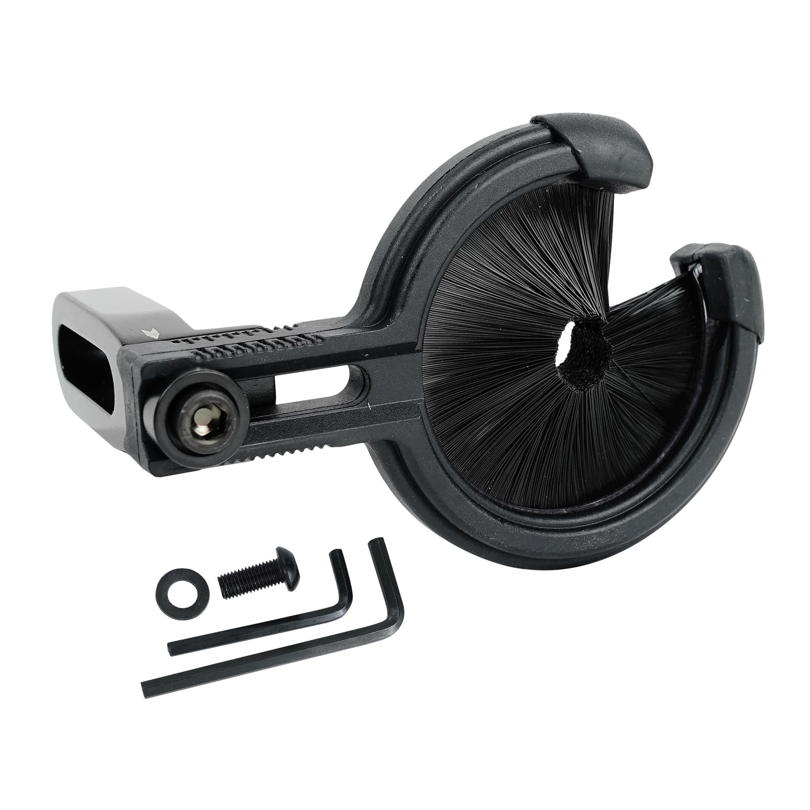 LWANO Whisker Biscuit Brush Arrow Rest Large Black