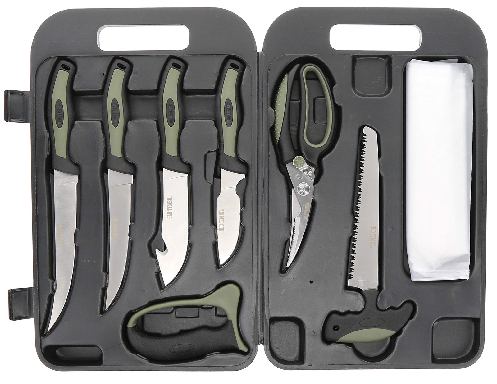 Old Timer Outdoor Kit Game Shears Bone Saw Gut Hook Caping Boning And Fillet