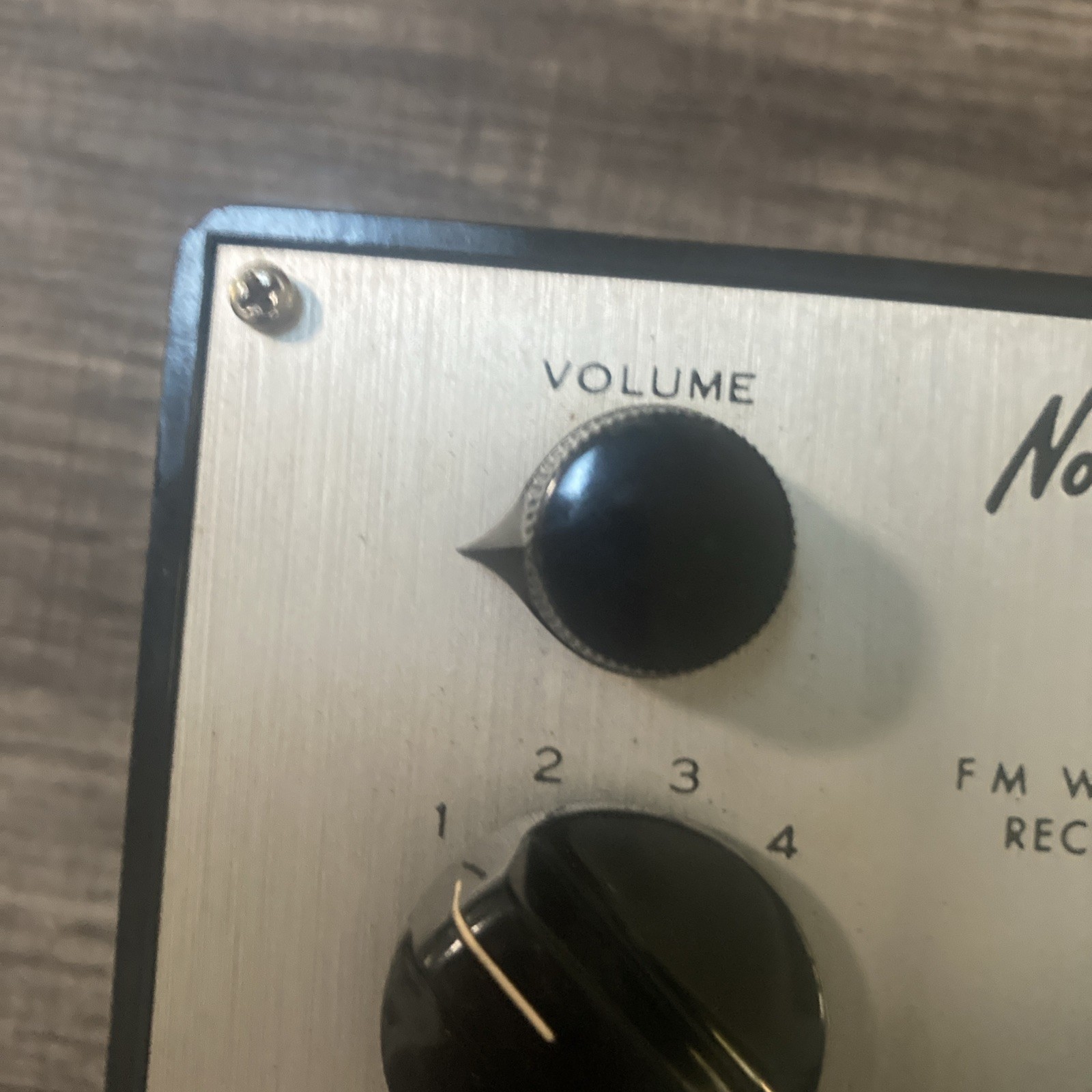 Norelco F M Wireless Receiver Volume Switch 4 Position Knob