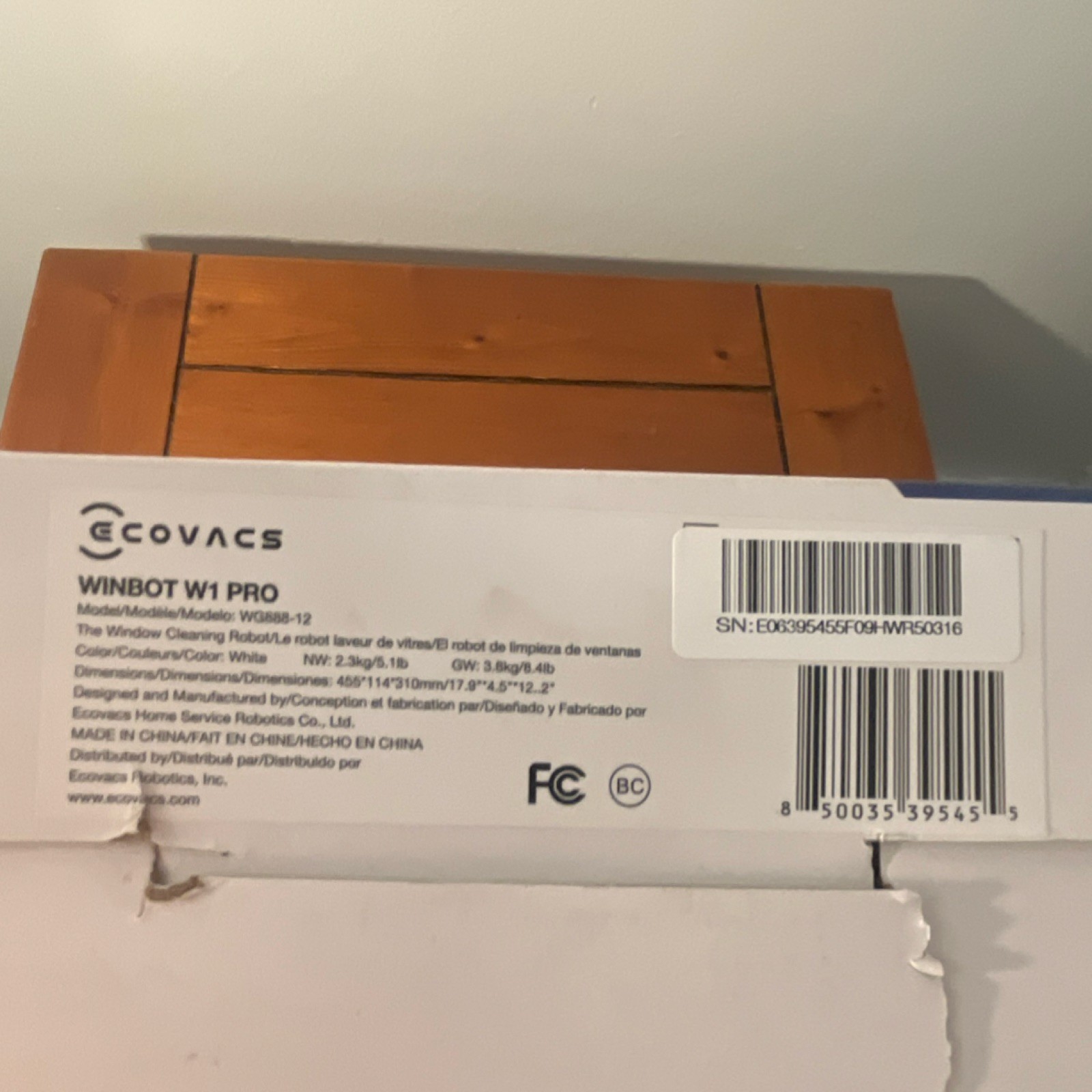 Ecovacs WINBOT W1 PRO Window Cleaning Robot
