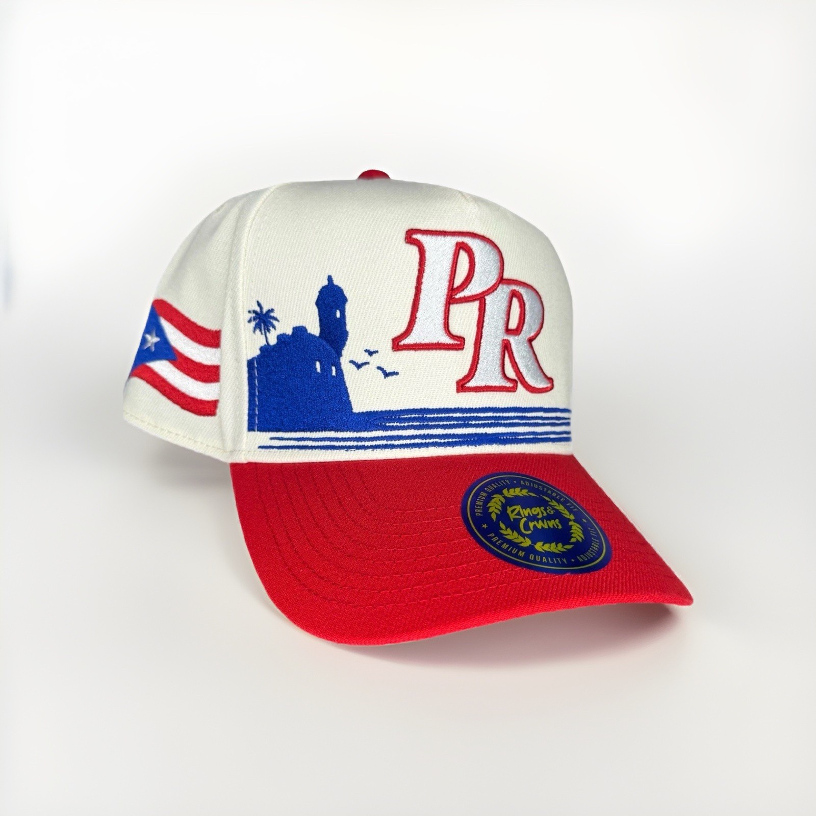 Puerto Rico A-Frame 1508 Hat x Rings & Crwns 'El Morro'
